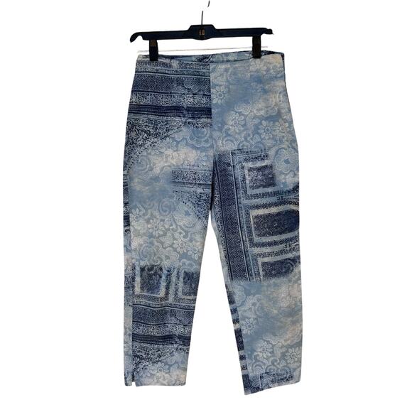 Vintage Pants - Y2K High Waist Patchwork Capris Size 6